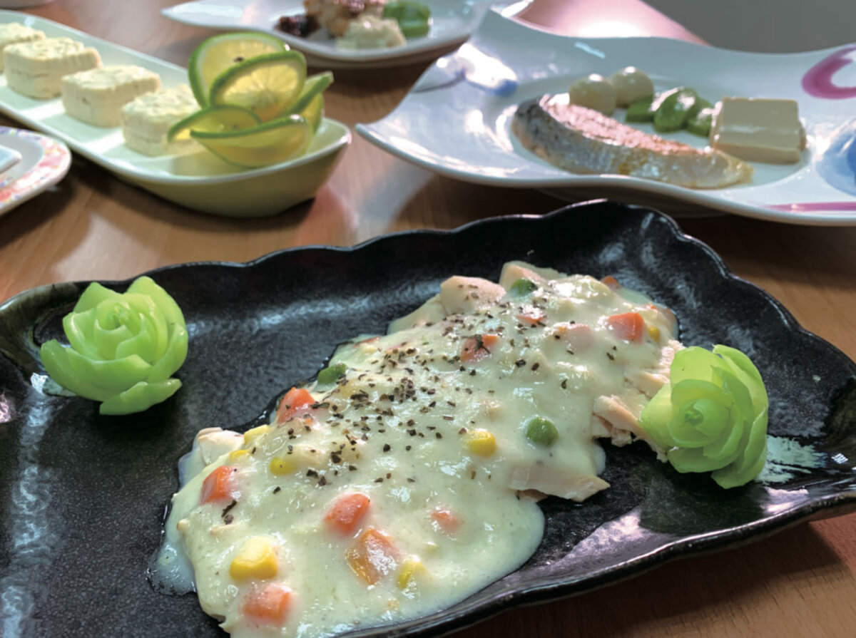 介護食。(圖片來源/戴淨妍、永信基金會)