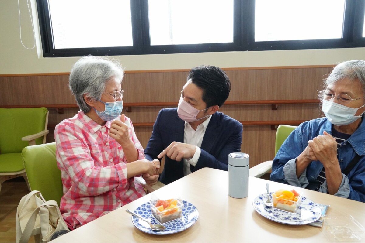  台北市市長蔣萬安強調以人為本與長照在地化。(圖片來源/台北市衛生局) 