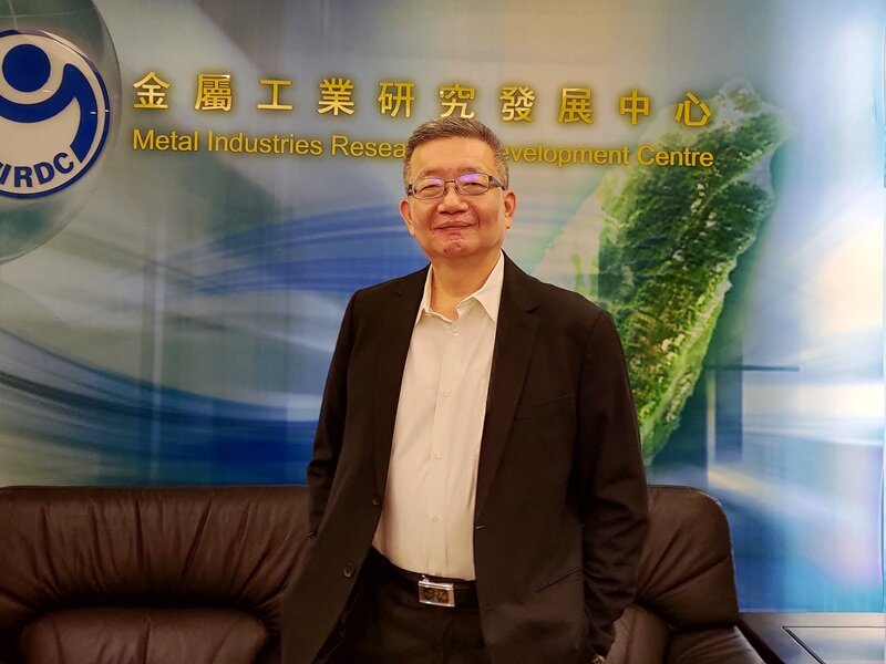 金屬工業研究發展中心執行長林秋豐（攝影／蔡俊男）