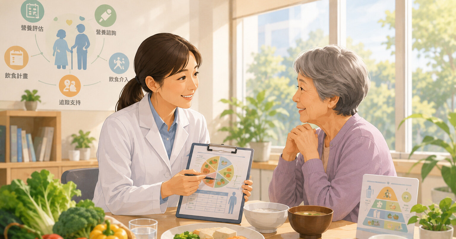 專訪營養師公會全聯會理事長黃孟娟｜一餐飯背後的復能工程　讓營養成為醫照整合關鍵